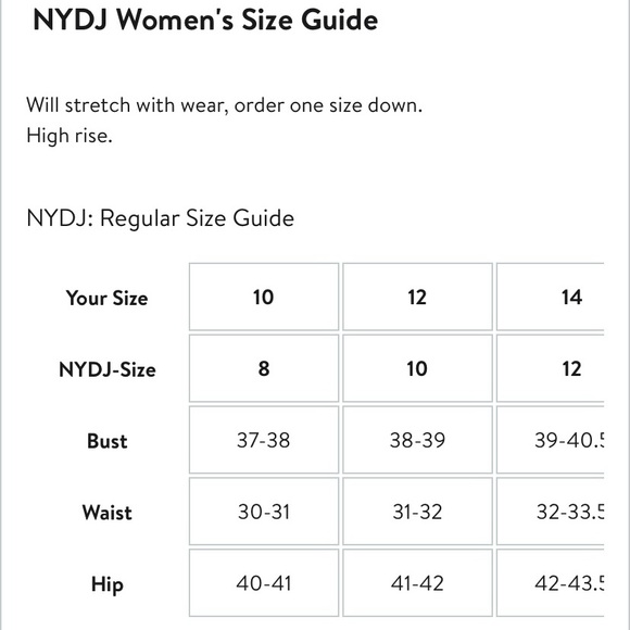 NYDJ Pull-on Skinny Split Ankle Jean Size 8 EUC - Picture 12 of 12